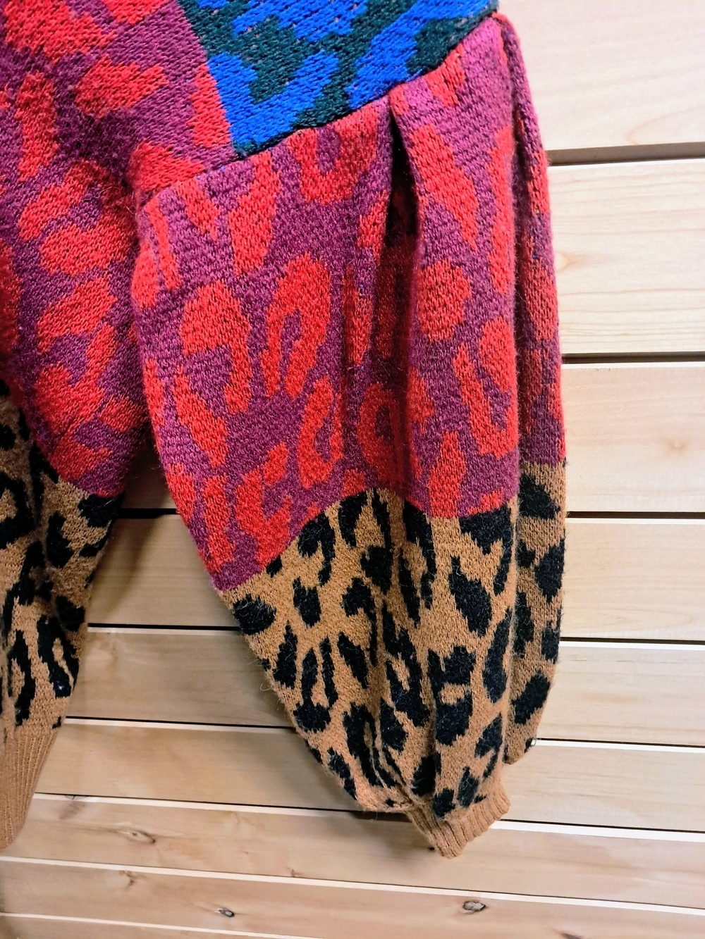 FARM Rio Leopard Open Front Cardigan Size XS - Picture 4 of 5